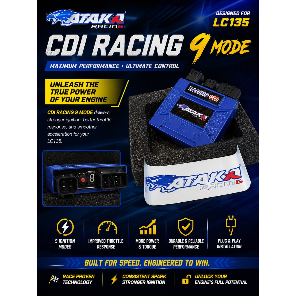 ATAKA RACING CDI 9 โหมด LC135
