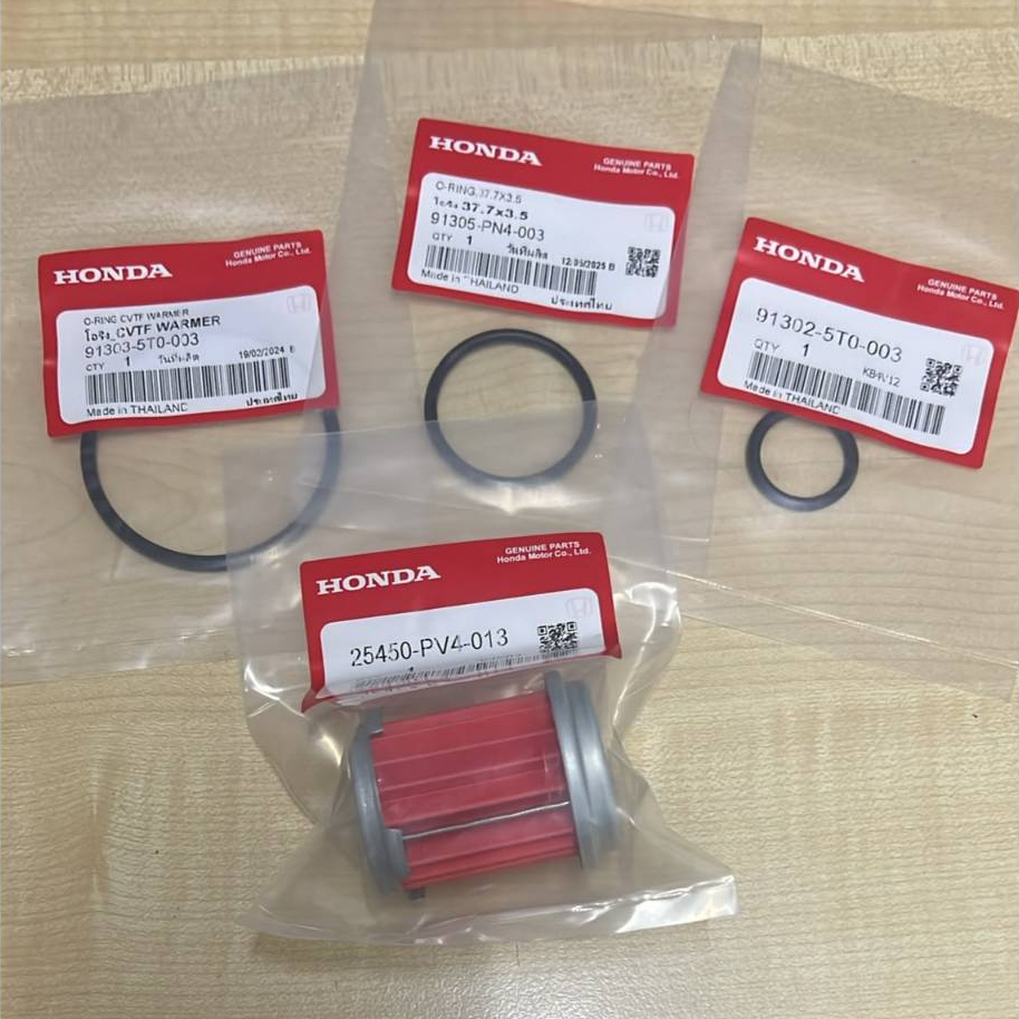 25450-P4V-013TH JAZZ ,CITY,HRV, CIVIC TEA 1.5/1.8cc CVT, BRV TSA, WRV AUTO OIL COOLER FILTER (ROND) 