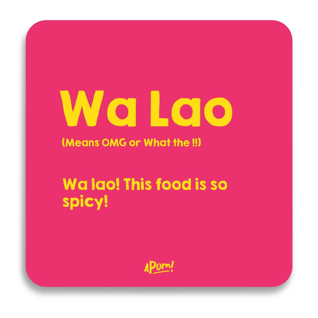 ที่รองแก้วเครื่องดื่ม APOM Walao