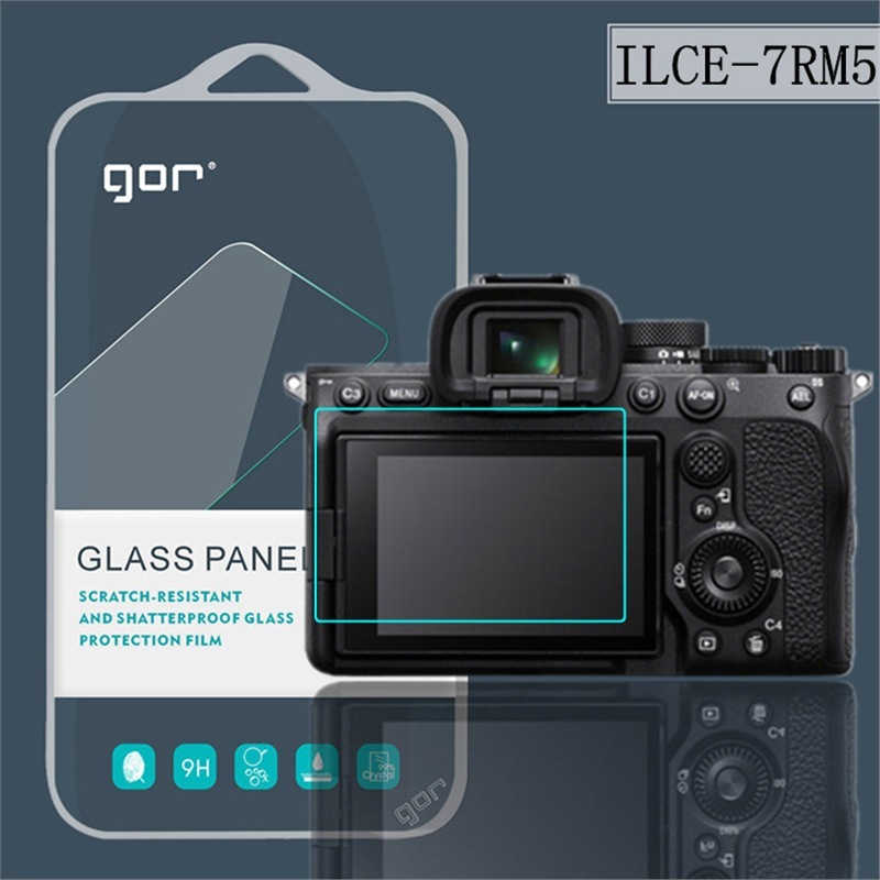 3 ชิ้น Gor 9H 2.5D กระจกนิรภัยป้องกันหน้าจอสําหรับ Sony Alpha A7RM5 A7M4 A7M3 ILCE-A7RM5 ILCE-A7M4 I