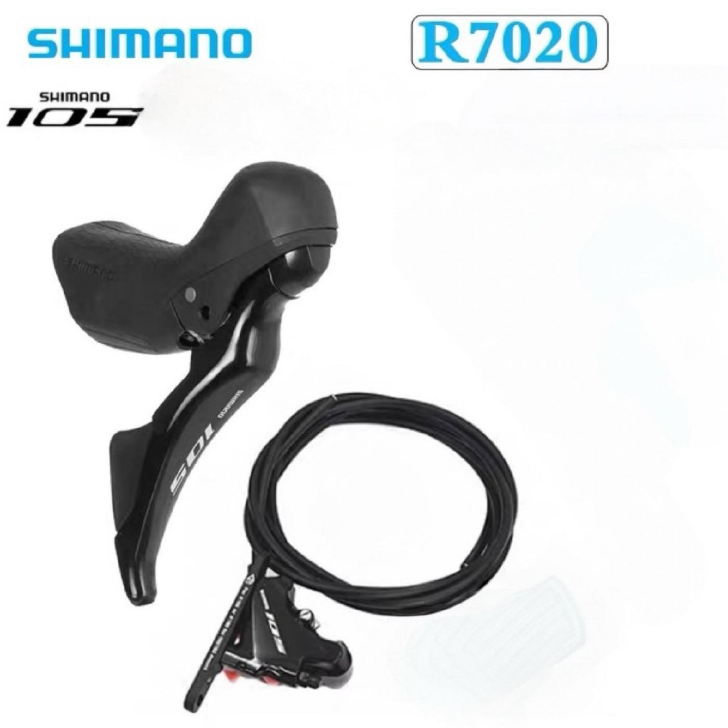 SHIMANO R7020 105 SHIFTER + CALIPER HYDRAULIC DISC RIGHT 2 X11SPD ST-R7020 PAIRS