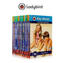 [3 เล่ม] Ladybirds Key Words Peter และ Jane 英文版