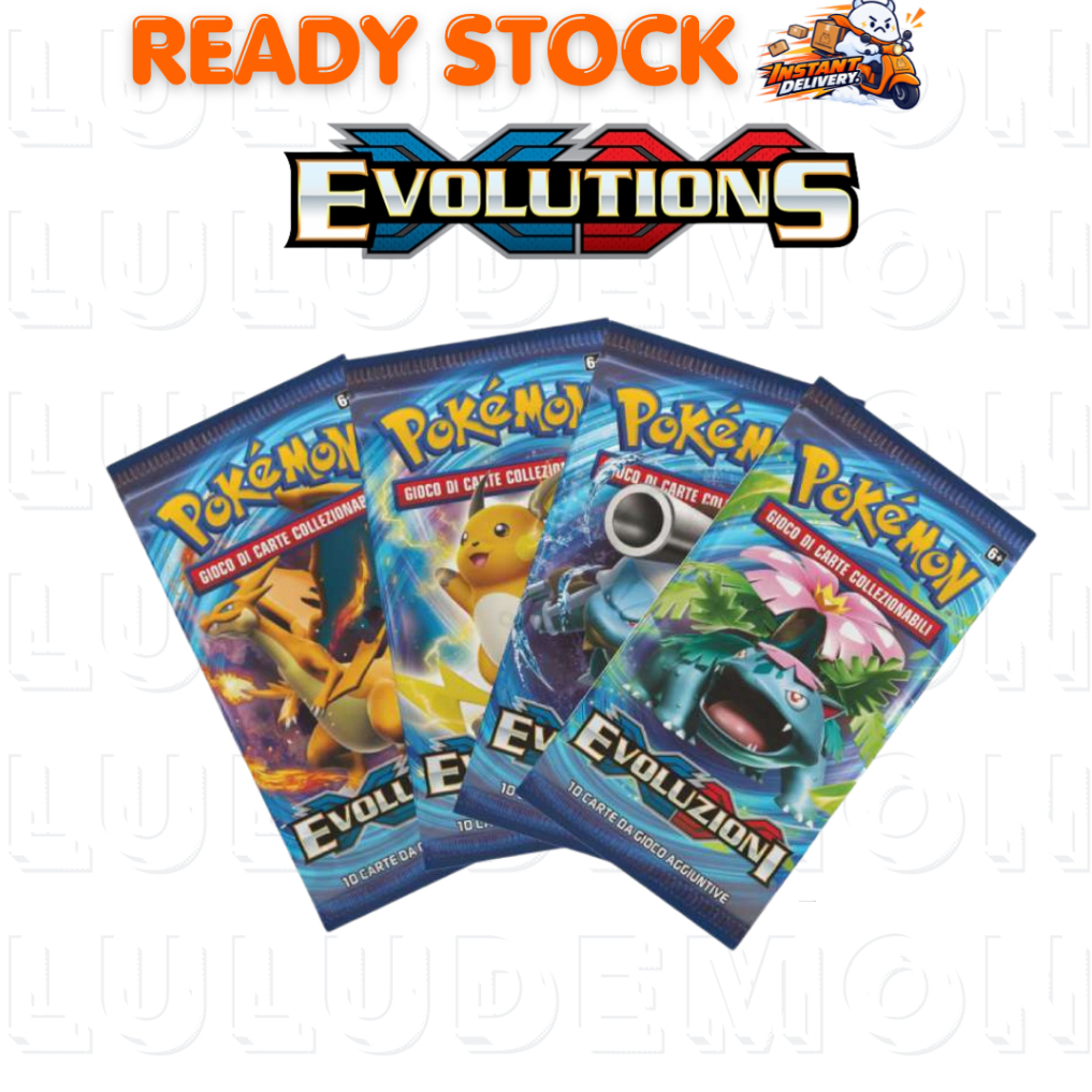 [RIPLIVE] XY12 Evolutions Pokemon Booster Pack [EN]