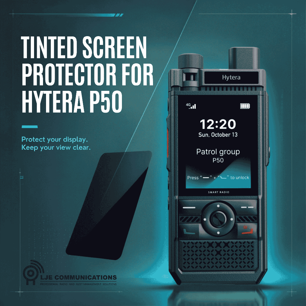 TINTED TYPE SCREEN PROTECTOR สําหรับ HYTERA P50