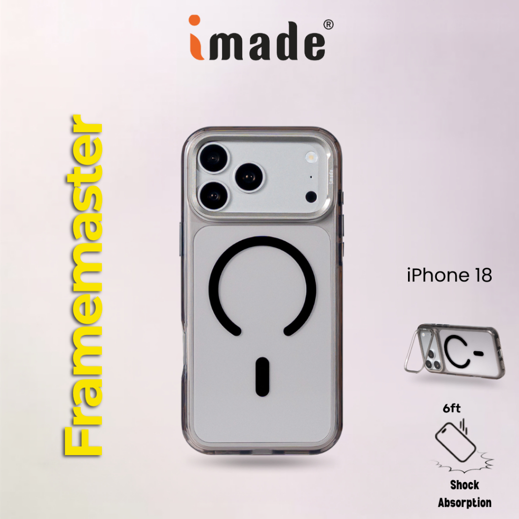 เคส imade Frame Master Magsafe สําหรับ iPhone 17 Pro 17 Pro Max 18 Pro 18 Pro Max