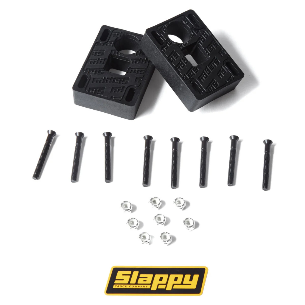 Slappy Big Blocks 3/4 Riser Pads + Phillips Bolts w/Nuts สเก็ตบอร์ด Riser Combo (7190926)