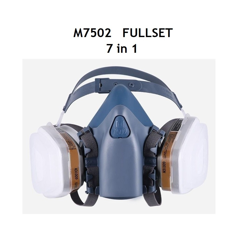 M7502 M 7502 6001 Face Mask Filter Generic ไม่ใช่ 3M