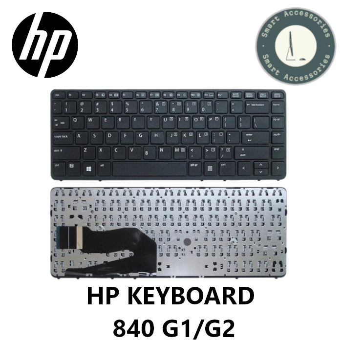 แป้นพิมพ์แล็ปท็อป HP ELITEBOOK 840 G1 / 840 G2