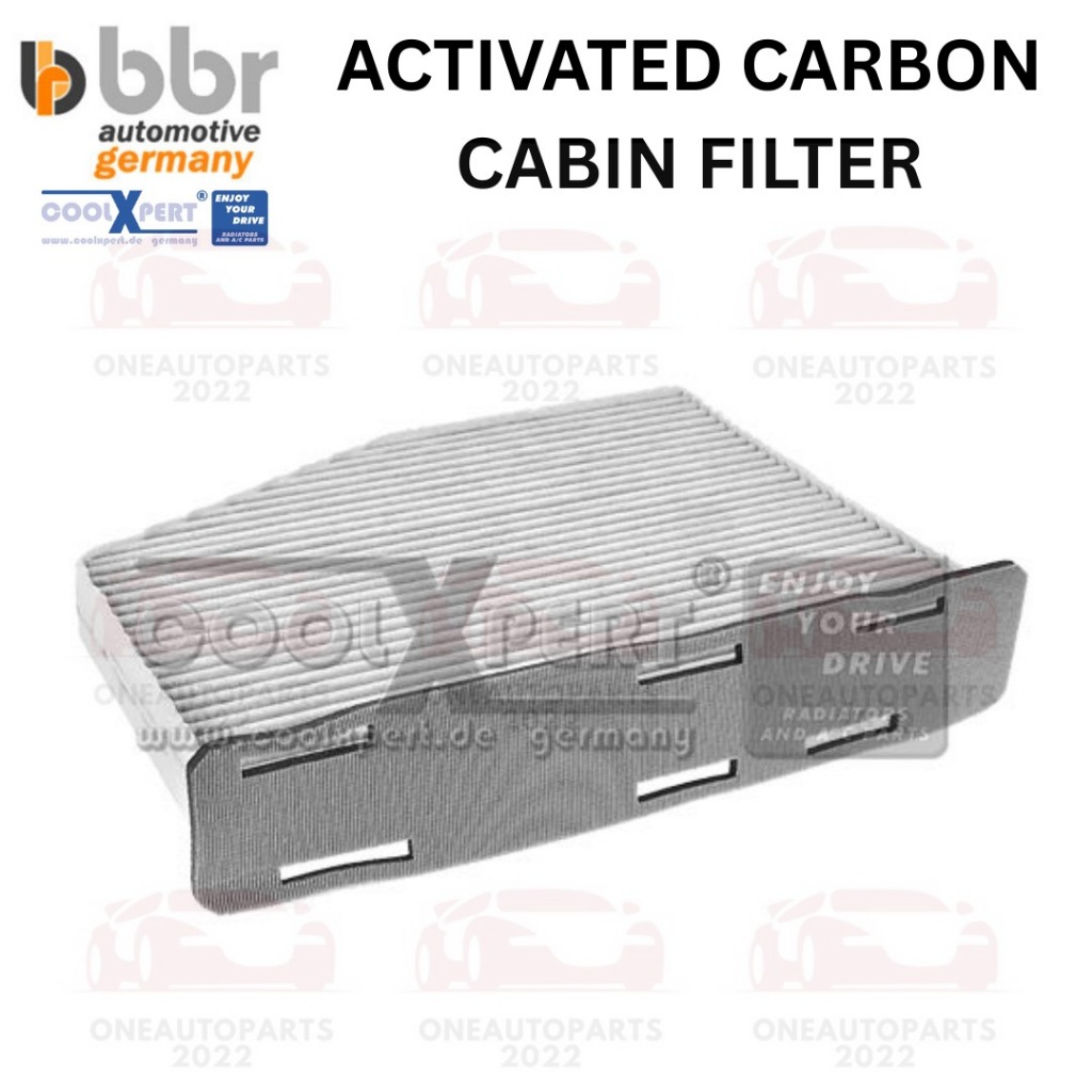 BBR GERMANY ACTIVATED คาร์บอน CABIN FILTER VW BEETLE 1.2 TSI VW JETTA 1.4 TSI AUDI Q3 AUDI TT TTTS 8