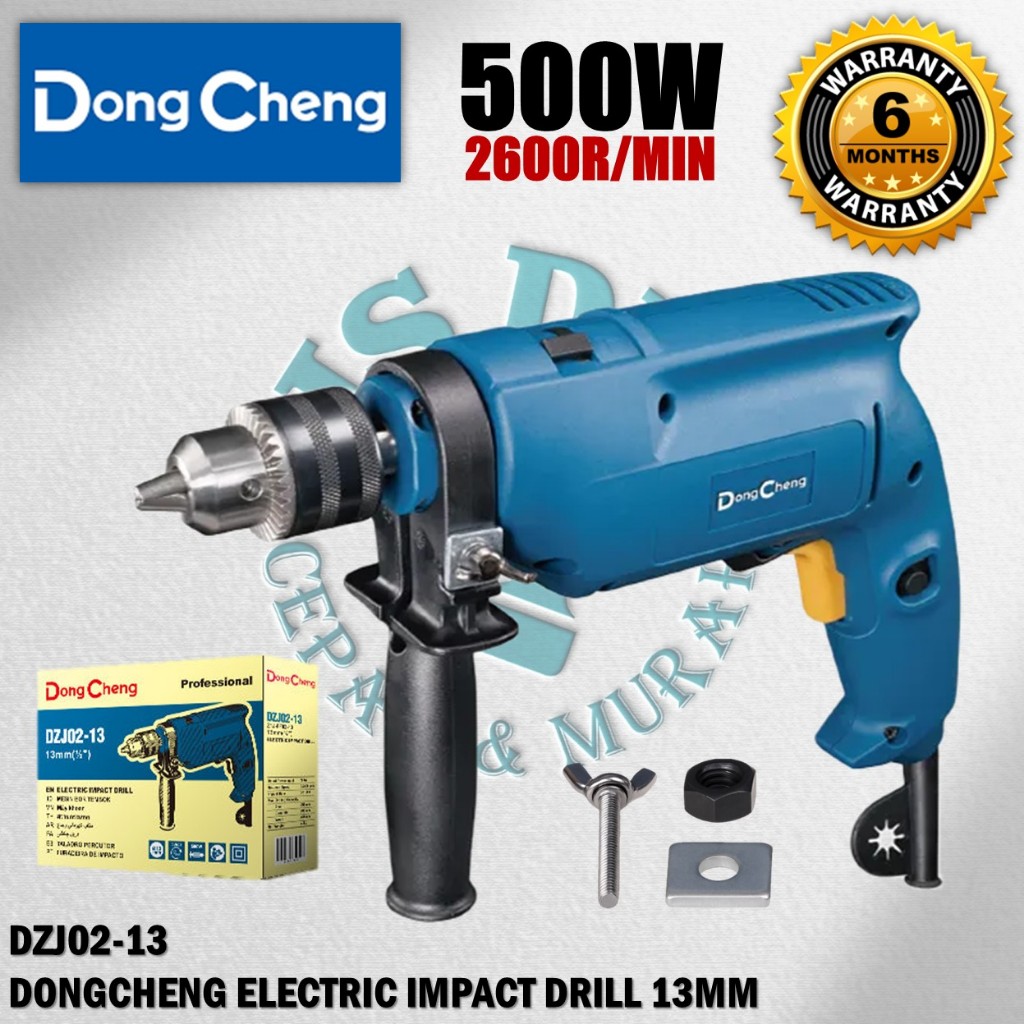 DongCheng DZJ02-13 สว่านกระแทกไฟฟ้า 13MM ( 500W ) ( รับประกัน 6 เดือน )