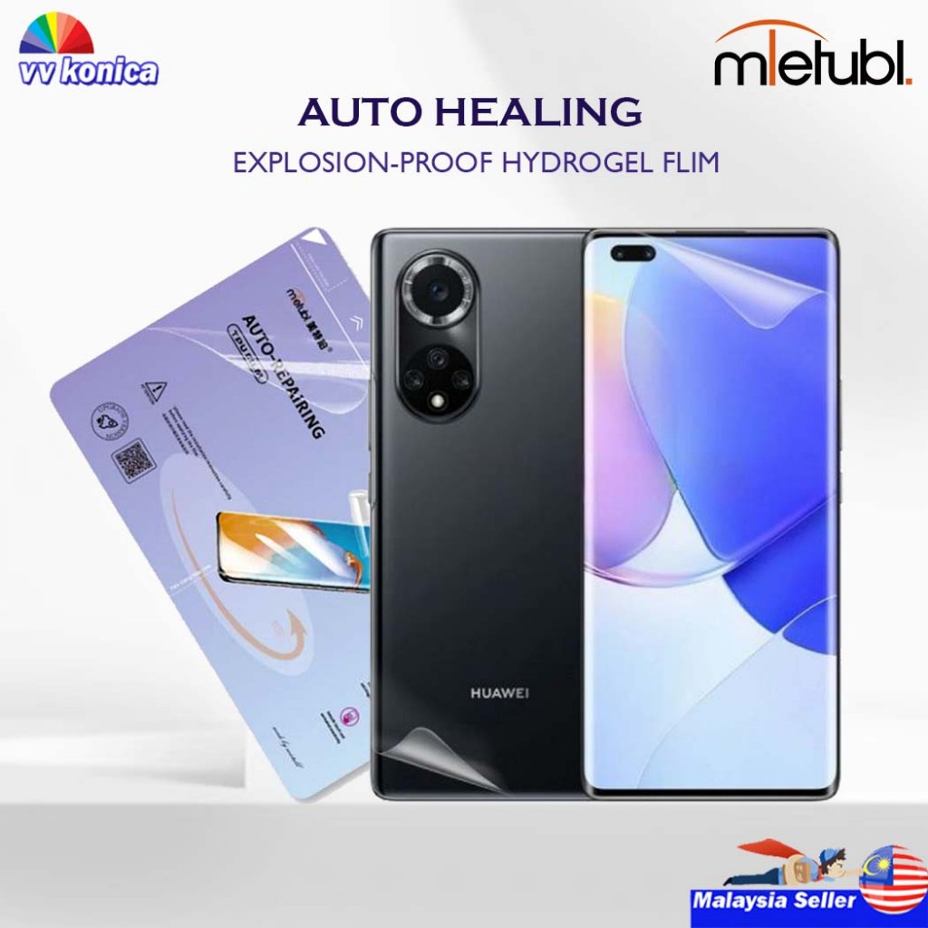 Huawei Nova 9 Pro 9 SE 9 8 SE 8 8i 7i 7 6 SE Auto Healing ป้องกันการระเบิด Soft Hydrogel ป้องกันหน้า