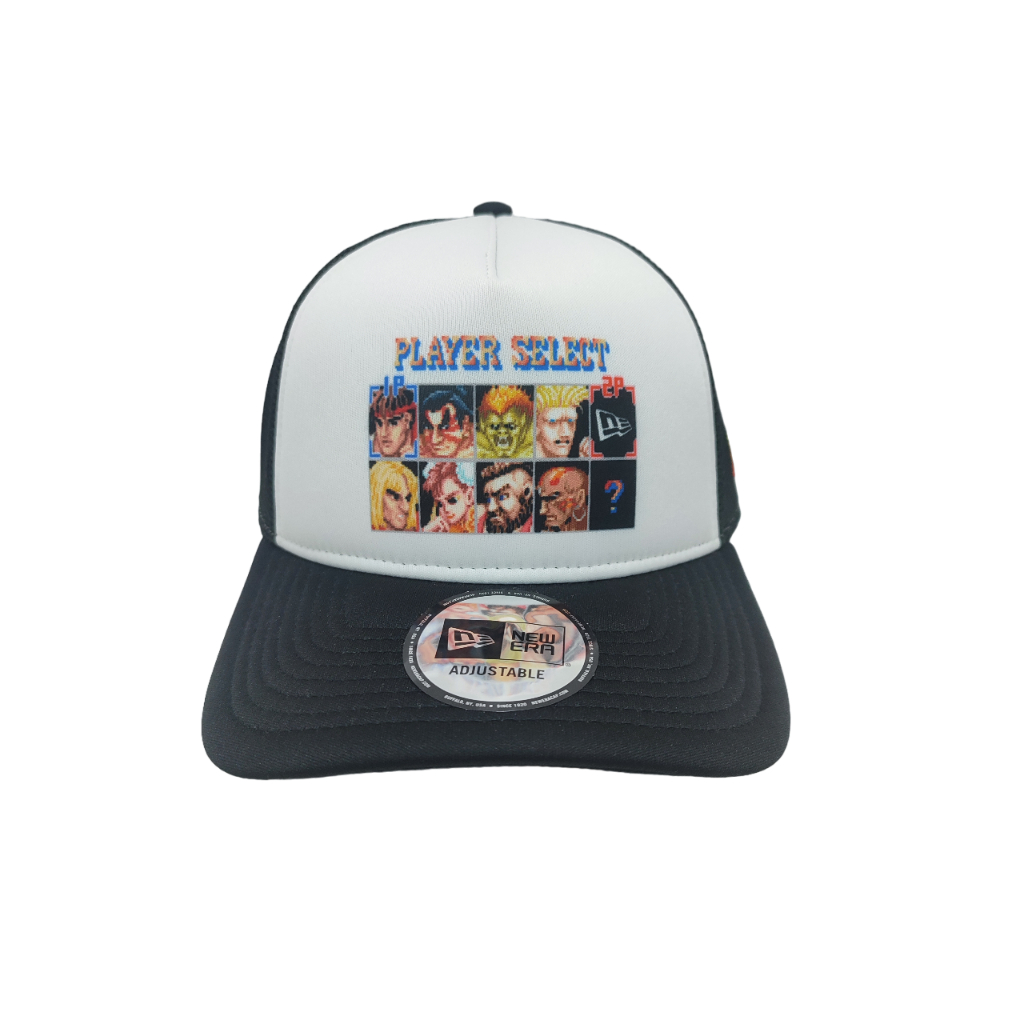 New Era x Street Fighter Player Selection 9forty Trucker Cap (เปิดตัวญี่ปุ่น)