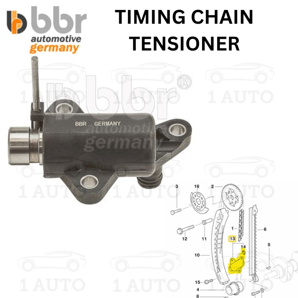 BBR TIMING CHAIN TENSIONER BMW 318i E36 E46 M43 1.8 1.9 เครื่องยนต์