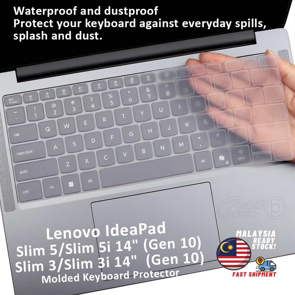 ฝาครอบคีย์บอร์ดสําหรับ 2025 Lenovo IdeaPad Slim 5 Gen 10 Slim 5i Gen 10 14" IdeaPad Slim 3 3i Gen 10