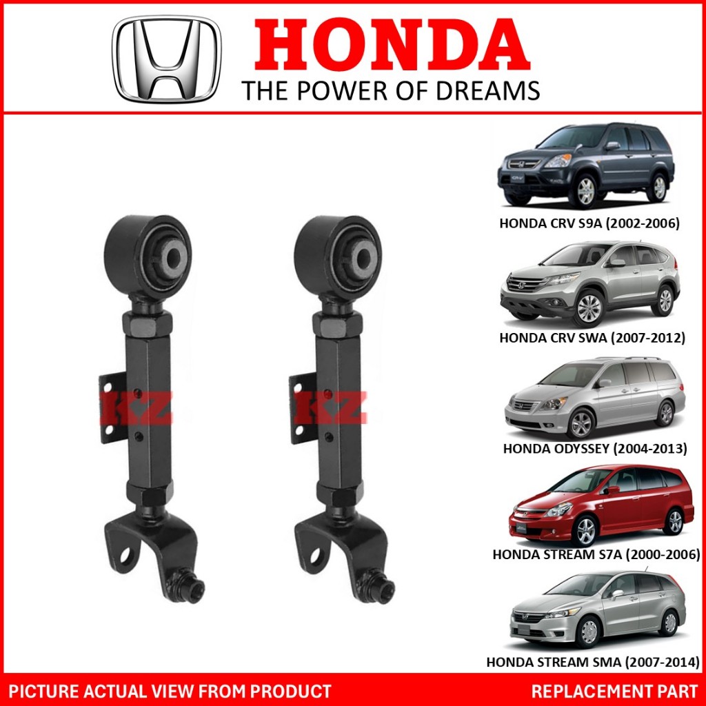 [2 IN 1] - REAR UPPER ARM HONDA CRV S9A SWA RE STREAM ODYSSEY S7A RN1 RN3 SMA 2000-2014 HAVAL H6 14"