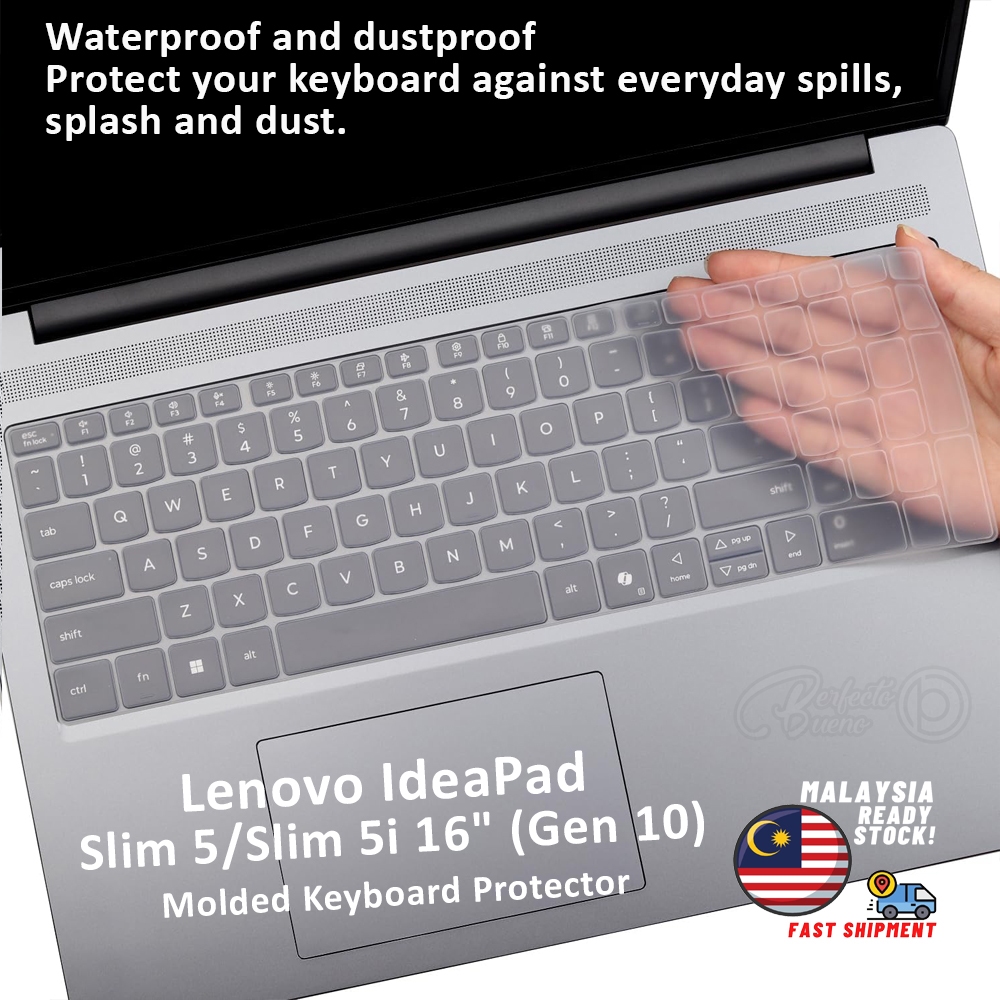 ฝาครอบคีย์บอร์ดสําหรับ 2025 Lenovo IdeaPad Slim 5 Gen 10 Lenovo IdeaPad Slim 5i Gen 10 16AHP10 16AKP