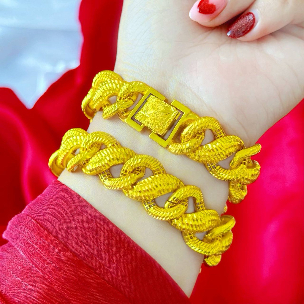 BANGKOK GOLD 88 CROSS BRACELET