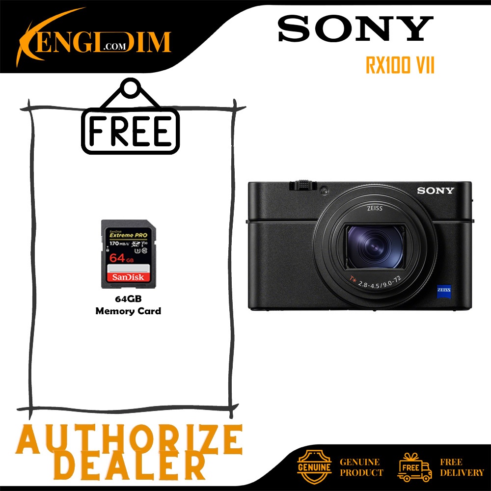 กล้องดิจิตอล Sony Cyber-shot DSC-RX100 VII / RX100M7 / RX100VII