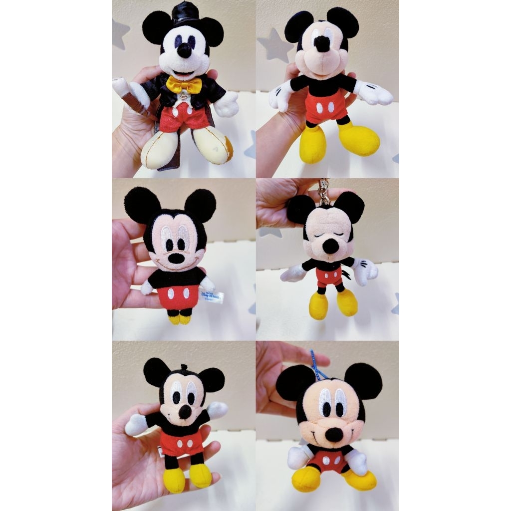 ของเล่นนุ่มรักมิกกี้เมาส์ SKC40/ พวงกุญแจ เครื่องรางมาสคอตน่ารัก