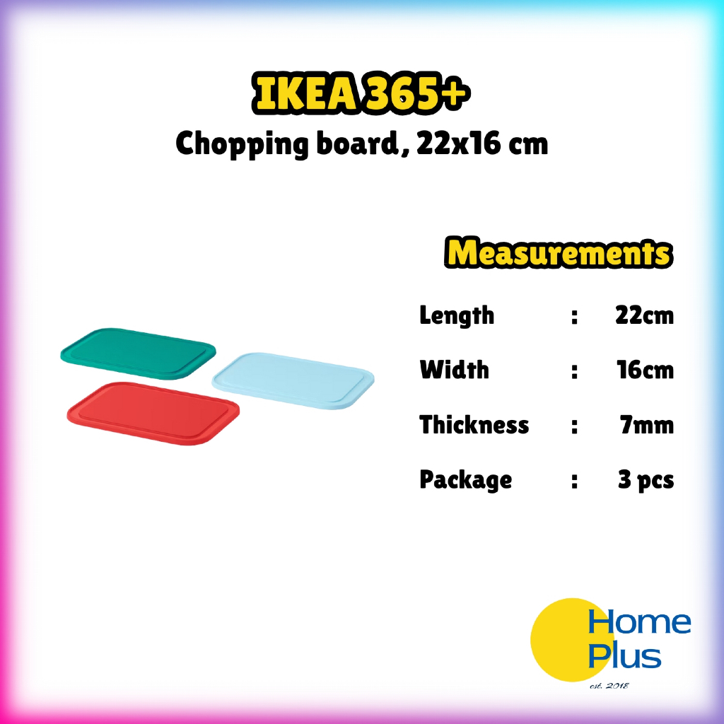 HomePlus ️ IKEA 365+ เขียง 22x16 ซม