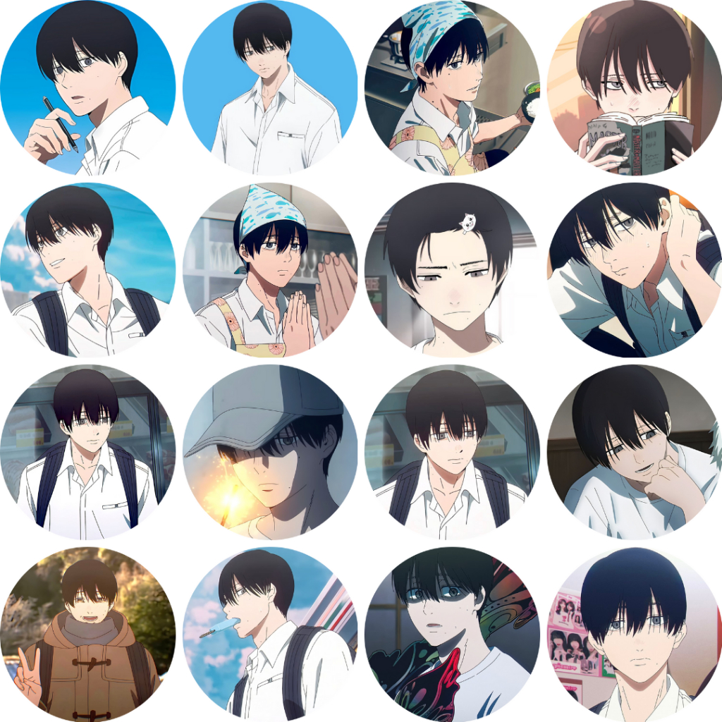 ตราปุ่ม Hikaru Died Tsujinaka Yoshiki 58mm