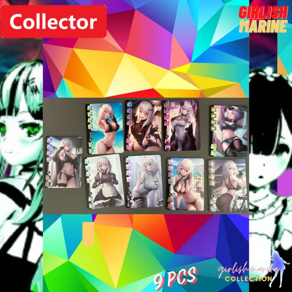 [DIY CARD][CLASSIC] การ์ดอนิเมะ DIY WHITE HAIR UNIFORM-W0154-B