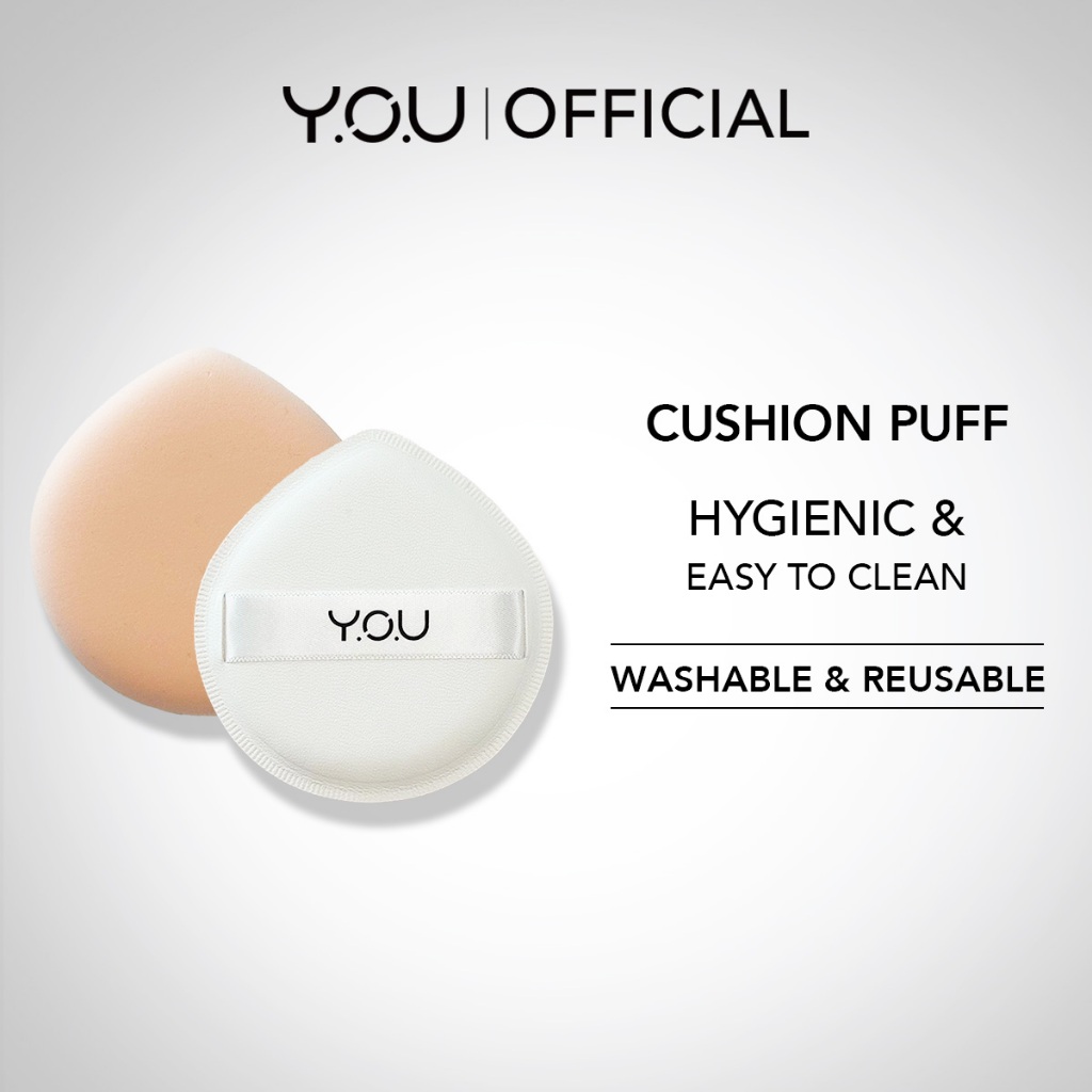 YOU Cushion Puff Washable & นํากลับมาใช้ใหม่ได้