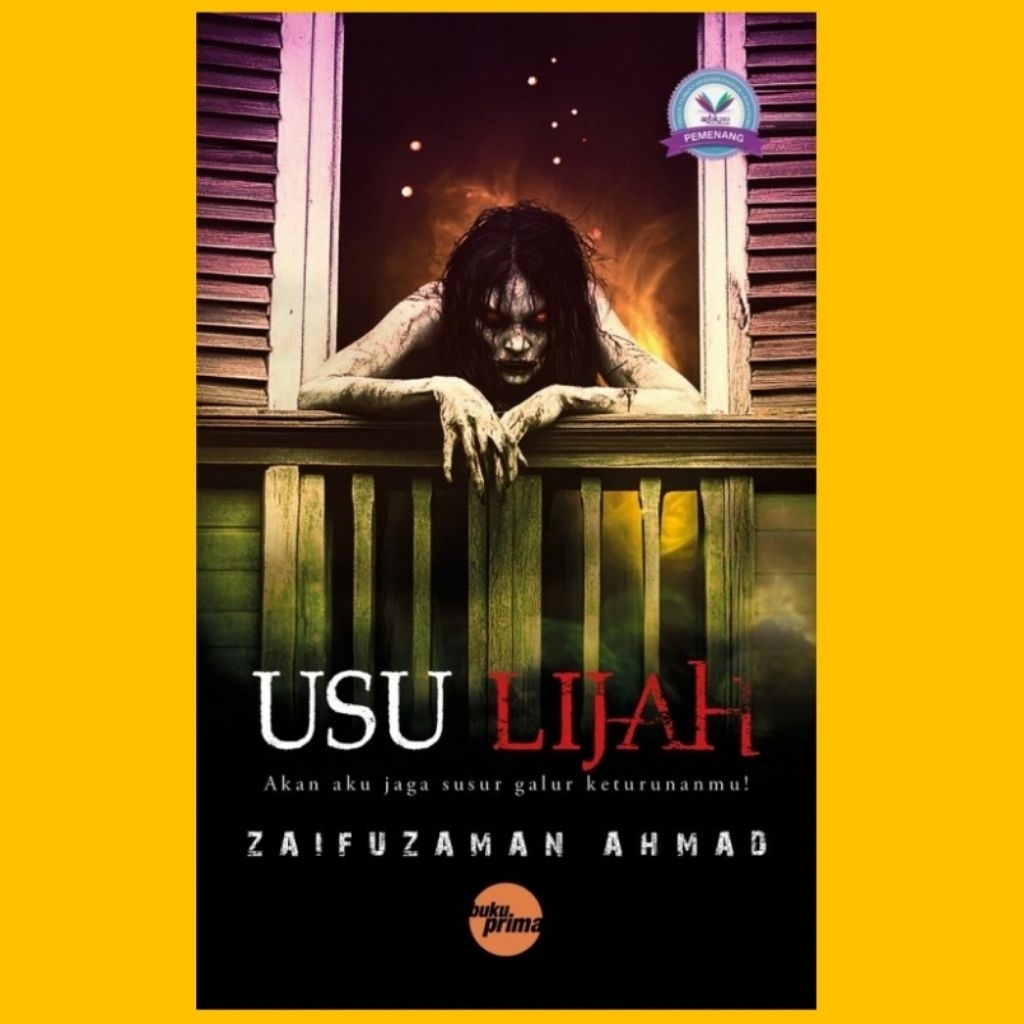 Buku นวนิยาย seram สยองขวัญ Usu Lijah Zifuzaman Ahmad