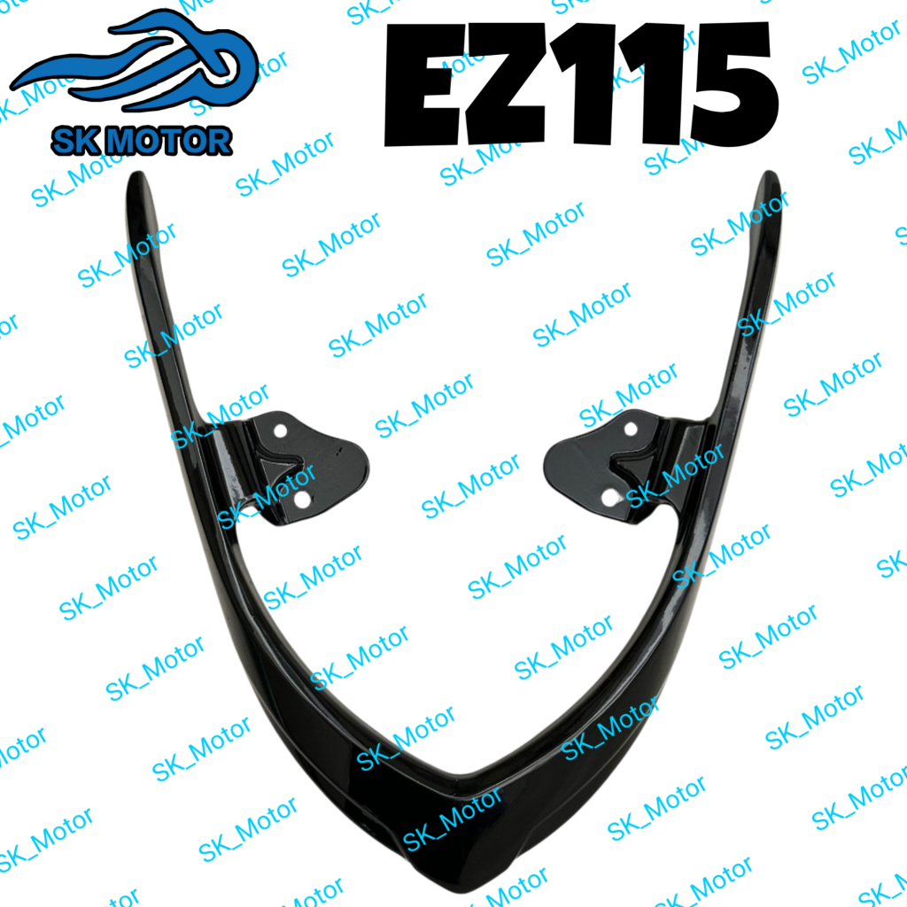 Yamaha EZ115 EZ 115 แฮนด์บาร์รองนั่ง / สปอยเลอร์ / L Bar SMX สีดํา