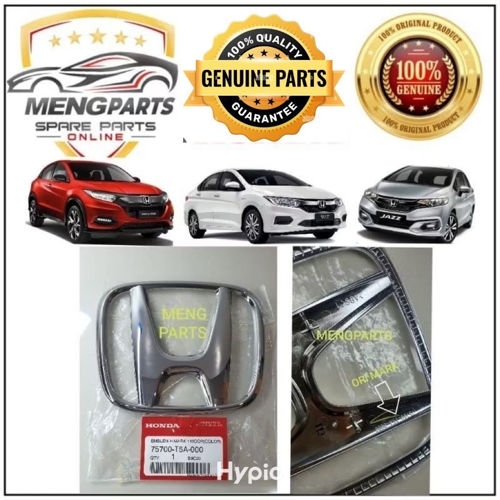 ***** CITY GM6 T9A 2017Y & JAZZ GK T5A 2017Y HRV 2018Y โลโก้ขัดหน้า DEPAN SALONG LOGO 75700-T5A-000