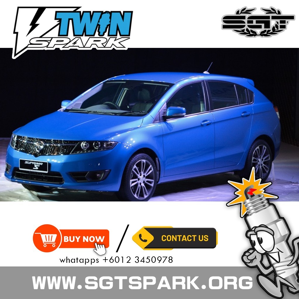 SGT VTWIN LKAR7EY 0.7 PROTON SUPRIMA S TURBO SGT VTWIN SPARK PLUG 4 ชิ้น