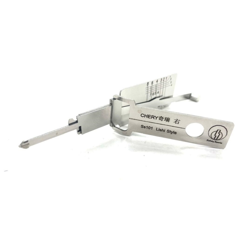 Lishi Chery Easter SS101 2-in-1 Lock Pick & Decoder เครื่องมือ