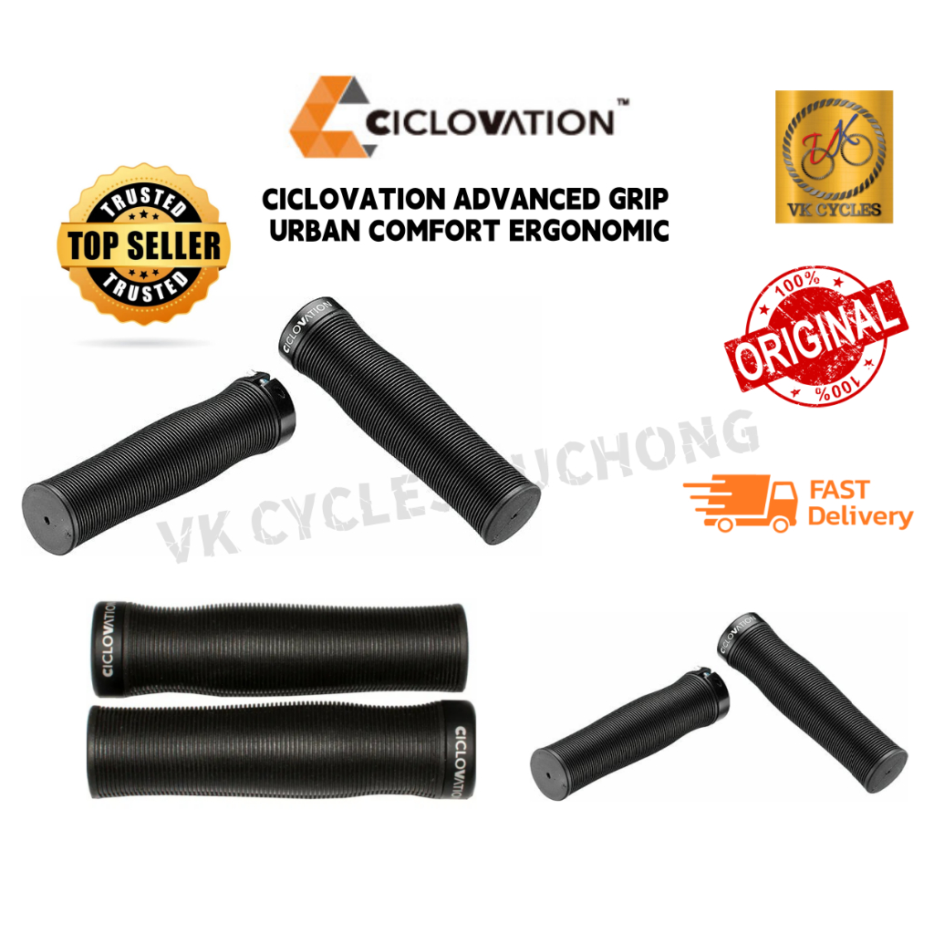 CICLOVATION Advanced Grip Urban Comfort Ergonomic Handlebar Grip