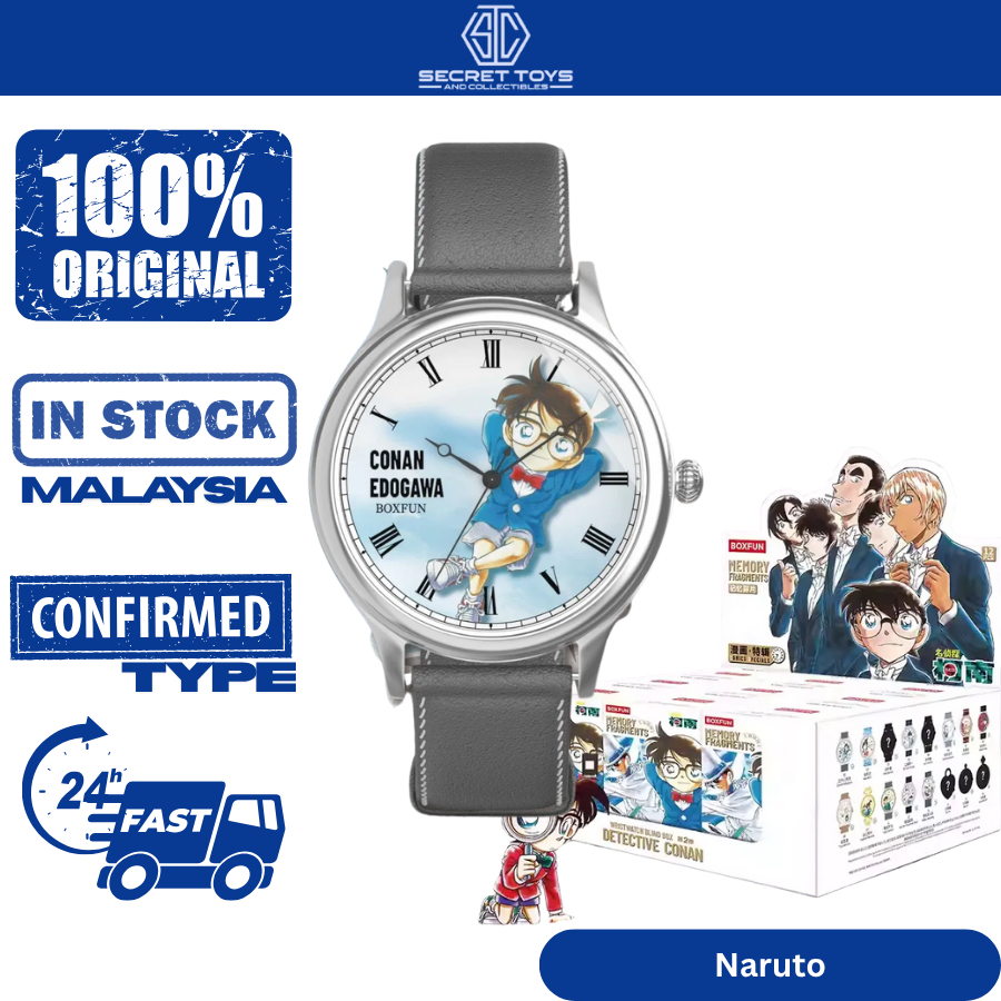 BOXFUN Detective Conan Series 2 Memory Fragments Blind Box 名 南手表 Box Level二件套装
