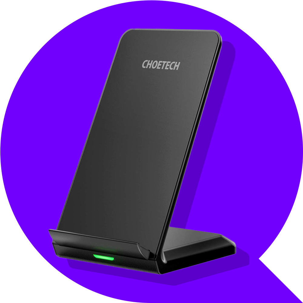 CHOETECH T524-S แท่นชาร์จไร้สาย 7.5W / 10W Qi Fast Charging