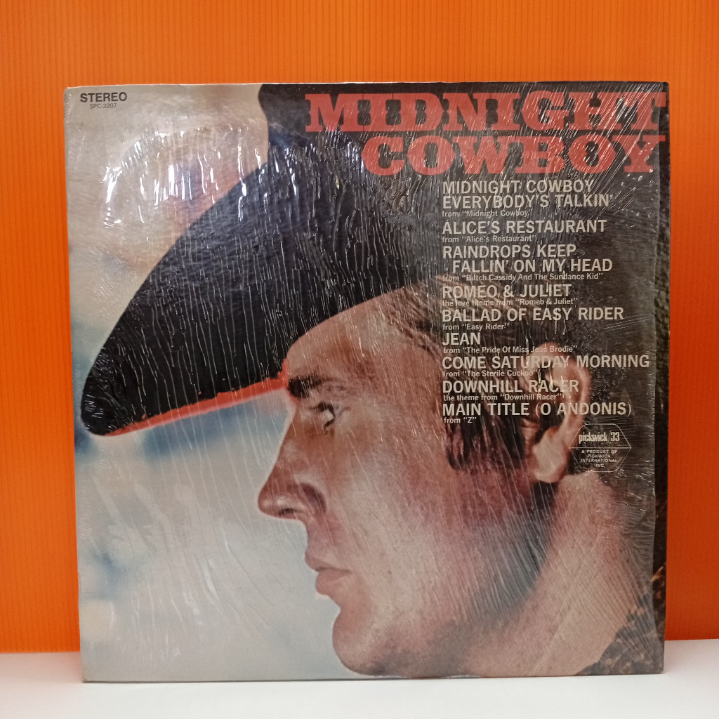 RR3-47 LP TERPAKAI [ MIDNIGHT COWBOY ] LP มือสอง < G >