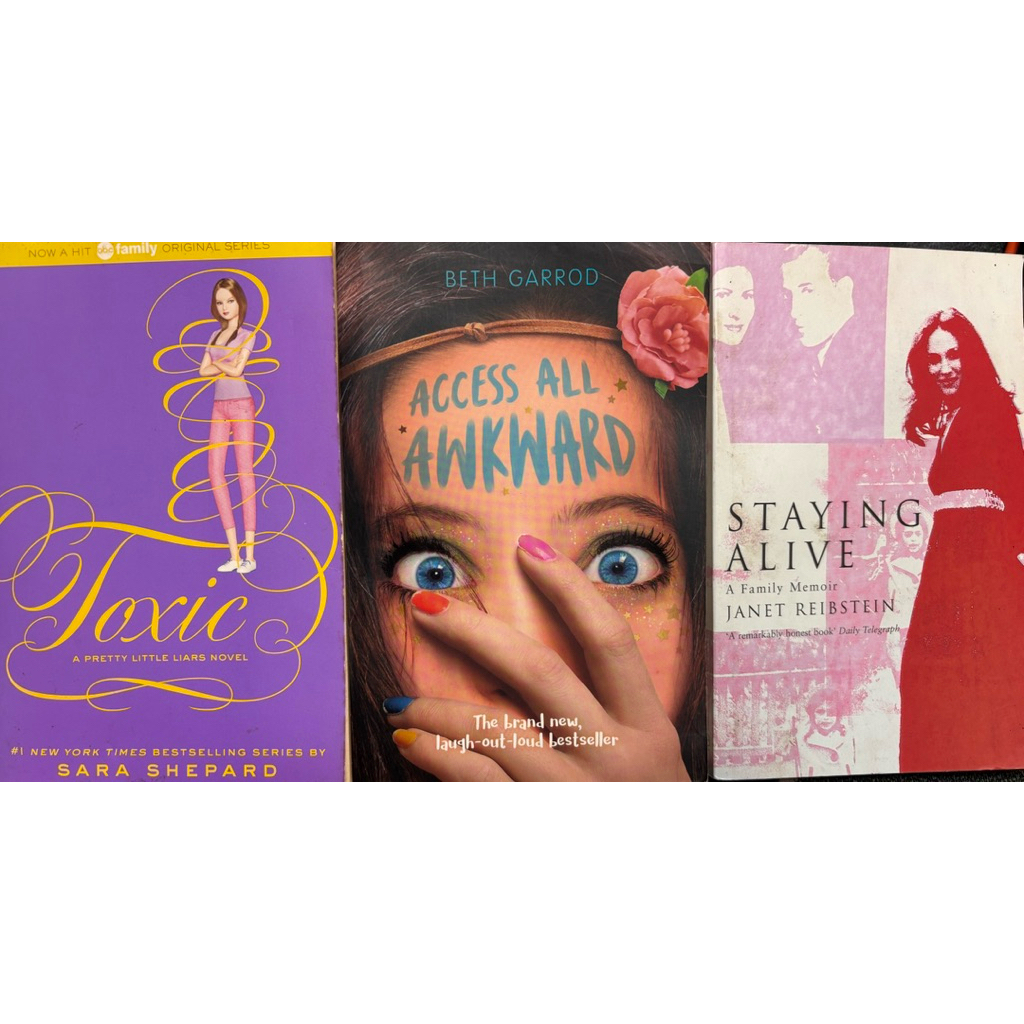 นวนิยาย English Access All Awkward, Staying Alive, Toxic