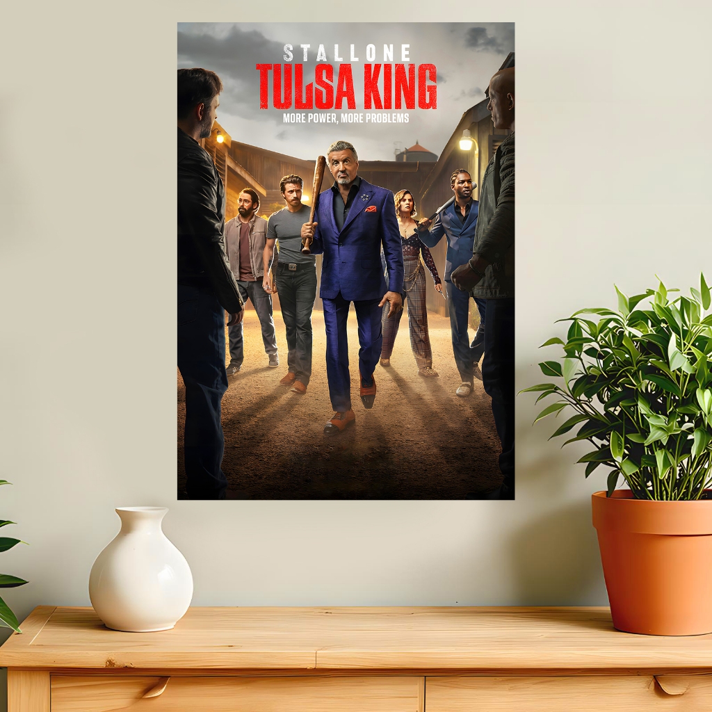 Tulsa King Poster & Frame Wall Decorative (134)