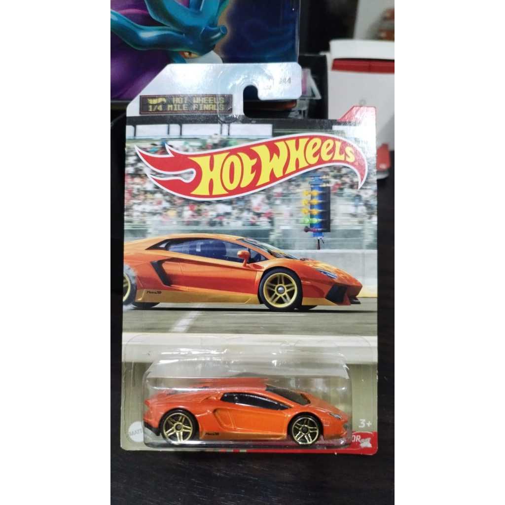 Hot Wheels Lamborghini Aventador Miura Homage 1/4 MILE FINALS 2020 MATTEL