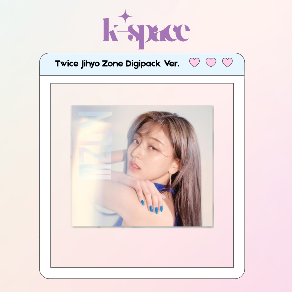 Twice Jihyo Zone Digipack Ver. พร้อม POB