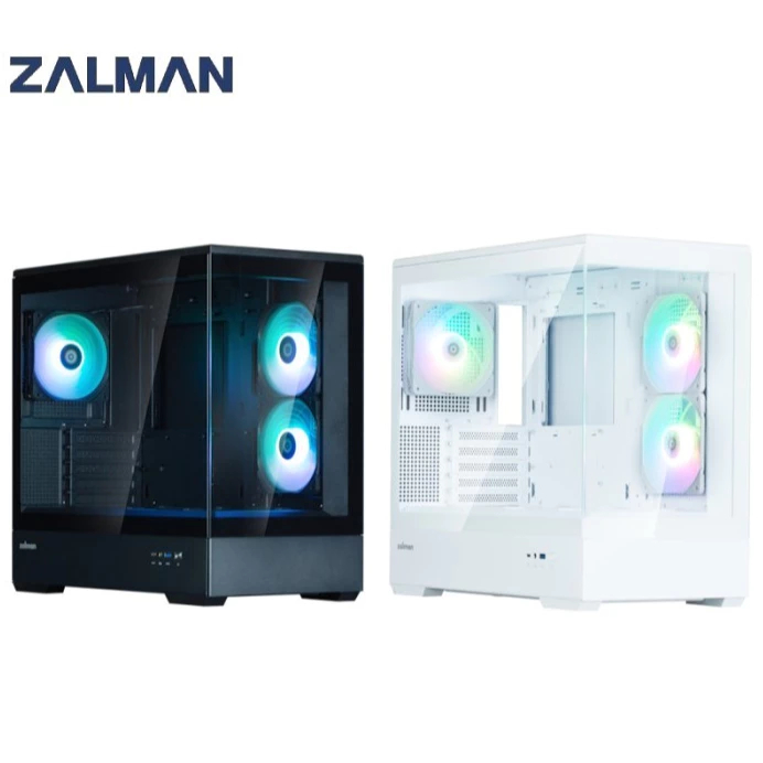 ZALMAN P30 V2 Series - เคสพีซี mATX Mini Tower TG พร้อมพัดลม ARGB 3 x 120 มม. ติดตั้งล่วงหน้า