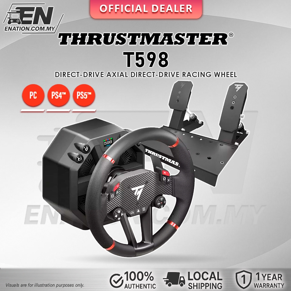 Thrustmaster T598 Direct Axial Drive Wheel สําหรับ PS5, PS4 และ Windows | ประกัน1ปี