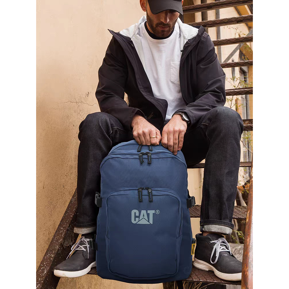 [มาใหม่ CATERPILLAR BACKPACK TRAVEL BAG LAPTOP BAG 33L CAT83874-442