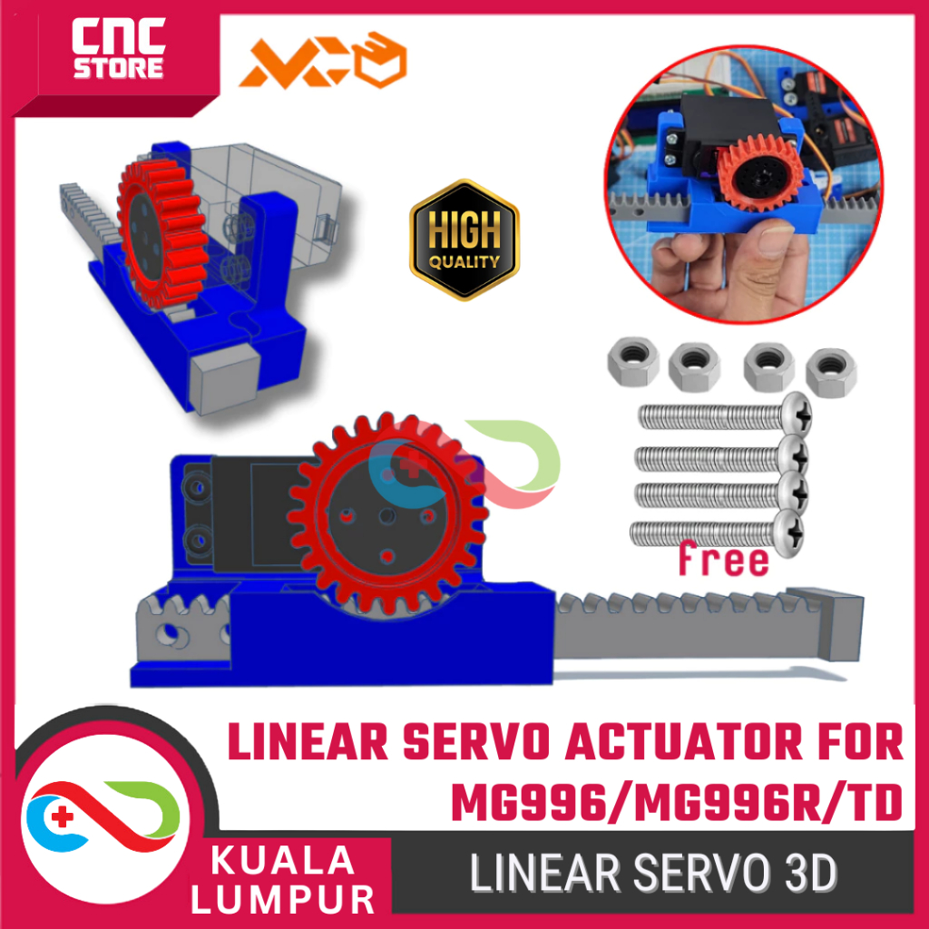 Linear Actuator ล็อคประตูเซอร์โว – ล็อคมอเตอร์ Servo MG996 MG996R MG995 TD Series สําหรับหุ่นยนต์และ