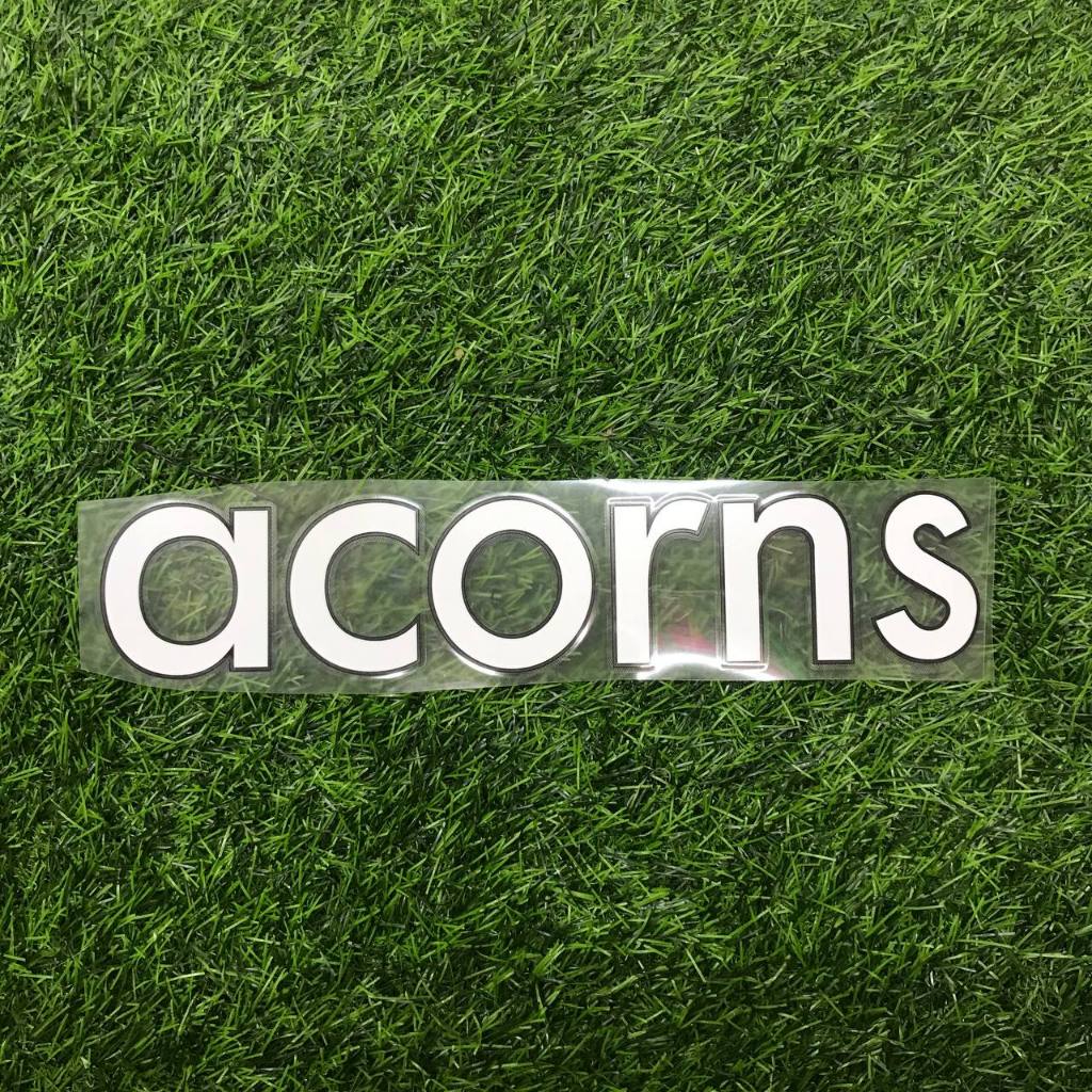 Acorns sponsor white สําหรับเจอร์ซีย์