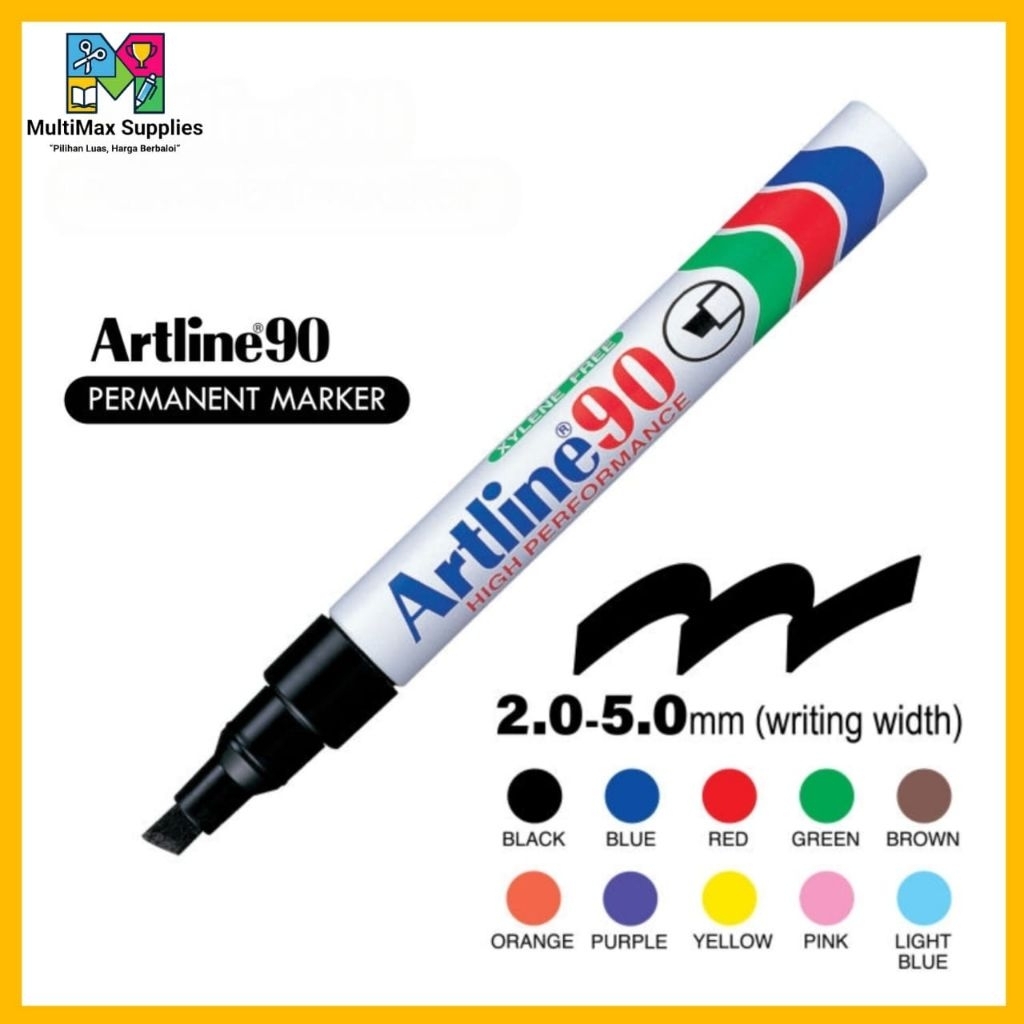 Artline 90 ปากกามาร์กเกอร์ถาวร