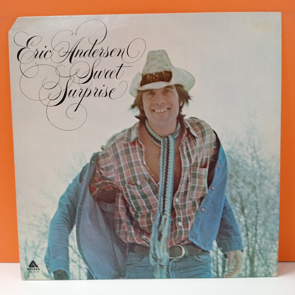 RR29-43 LP TERPAKAI [ ERIC ANDERSEN - SWEET SURPRISE ] LP มือสอง < G >