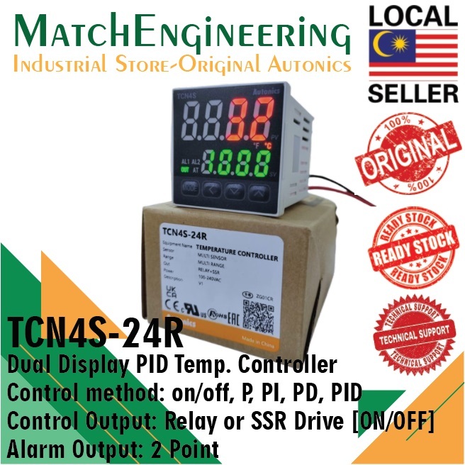 Autonics, Autonic TCN4S-24R, TCN4S-24R, SSR, Solid State Relay, เครื่องทําความร้อน, เครื่องควบคุมอุณ