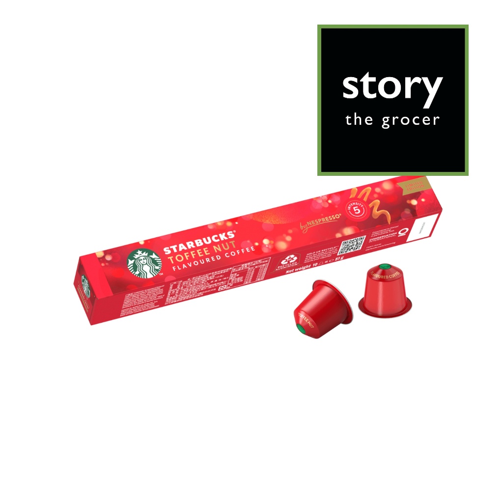 กาแฟ Starbucks Toffee Nut Flavoured by Nespresso - คริสต์มาส