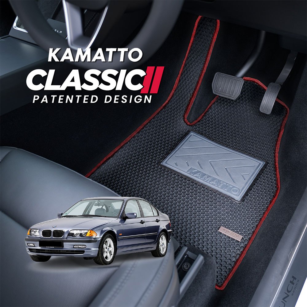 Kamatto Classic BMW 3 Series E46 Sedan 1998 - 2006 พรมปูพื้นและพรมรถยนต์